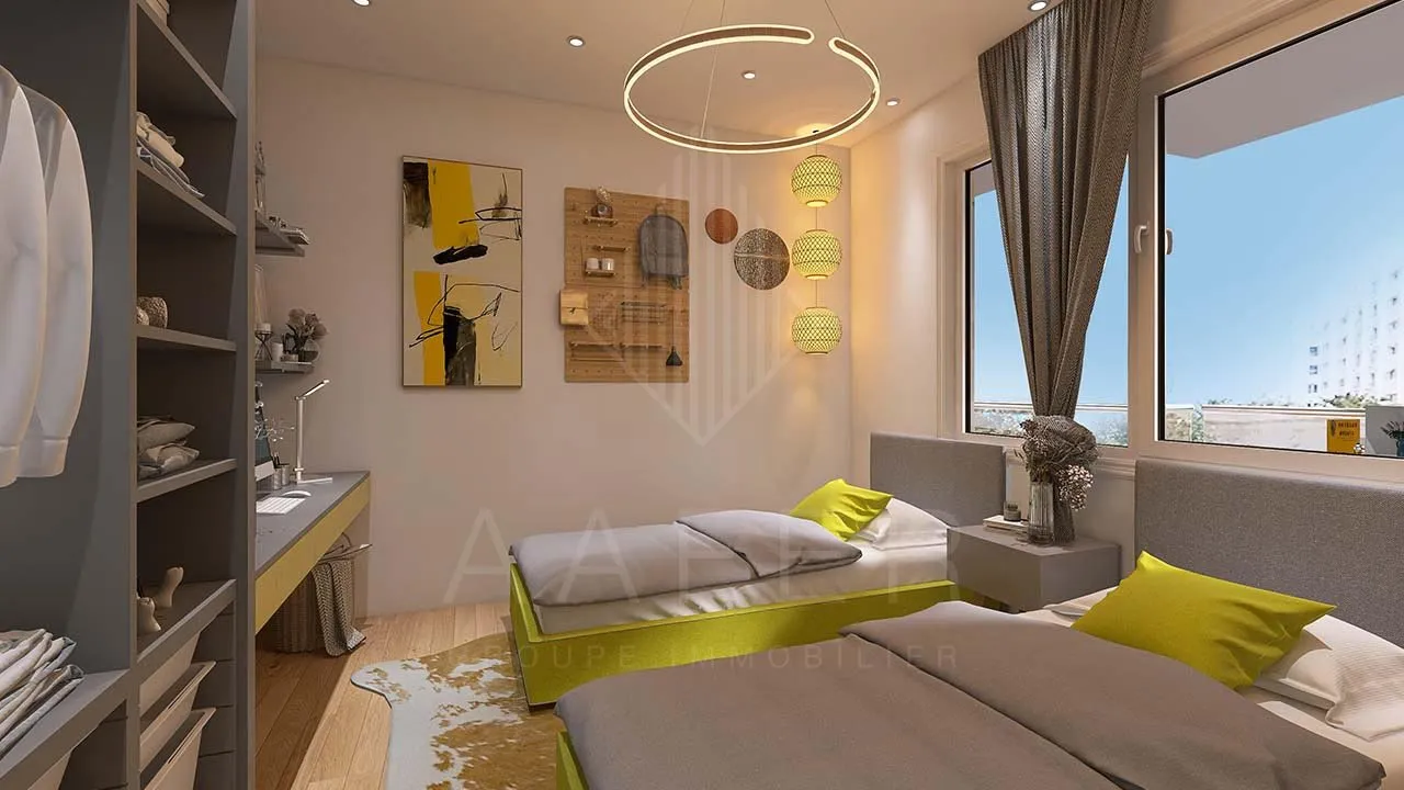 Impressie van een kinderkamer in Cavali