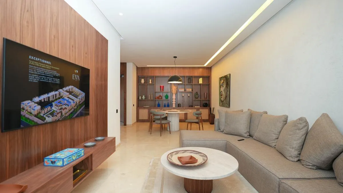 Appartementen met balkons in Projet Or, Agdal